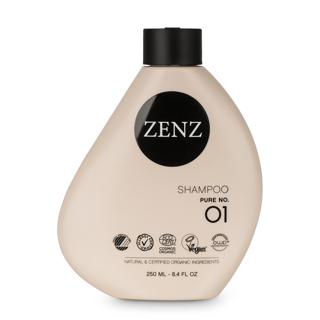 Zenz Organic Pure Shampoo No 01 parfumvrije shampoo voor een gevoelige hoofdhuid